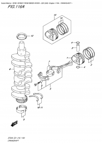 116A - Crankshaft (116A - )