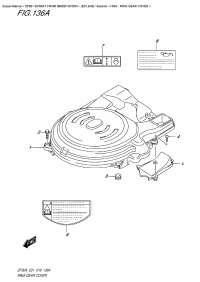 136A  -  Ring  Gear Cover (136A -   )