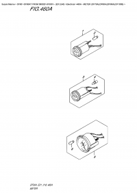 460A  -  Meter (Df70A)(Df80A)(Df90A)(Df100B) (460A -  (Df70A) (Df80A) (Df90A) (Df100B))