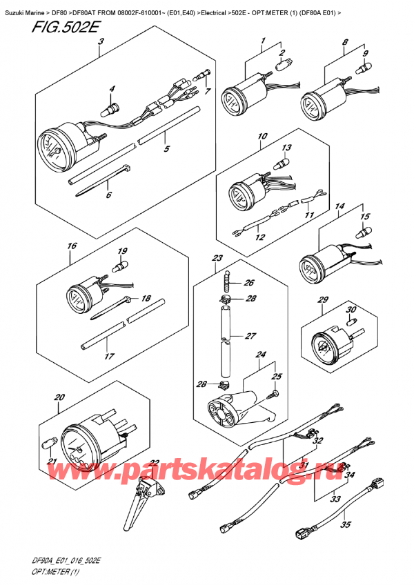   ,    ,  DF80AT FROM 08002F-610001~ (E01,E40) , Opt:meter (1) (Df80A E01)