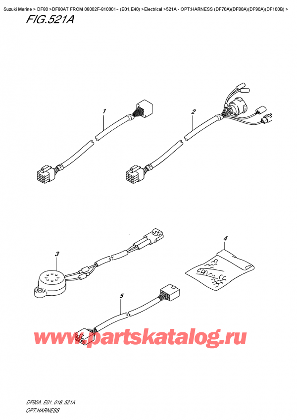  ,   , Suzuki DF80A TL FROM 08002F-810001~ (E01)  2018 , :   (Df70A) (Df80A) (Df90A) (Df100B) / Opt:harness  (Df70A)(Df80A)(Df90A)(Df100B)