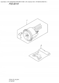 501A  -  Opt:meter (Df8Ar  P01) (501A - :  (Df8Ar P01))