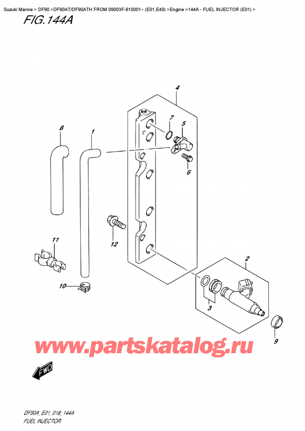   ,    , Suzuki DF90A TL /TX FROM 09003F-810001~ (E01 018),   (E01)