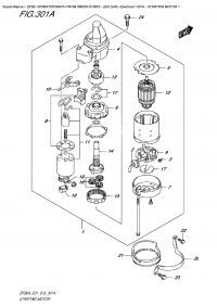 301A - Starting  Motor (301A -  )