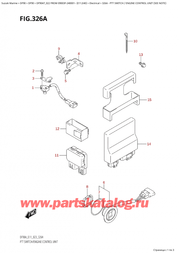 ,   ,  Suzuki DF90A TL / TX FROM 09003F-240001~ (E11) - 2022,   /    (See Note)