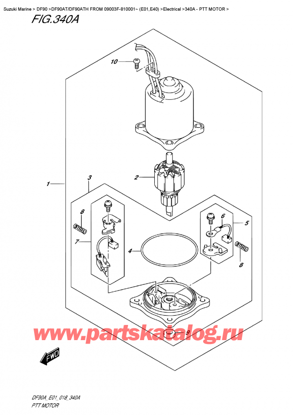 ,   , Suzuki DF90A TL /TX FROM 09003F-810001~ (E01 018),  