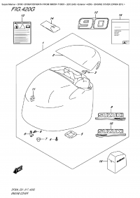 420G - Engine  Cover  (Df90A  E01) (420G -   () (Df90A E01))