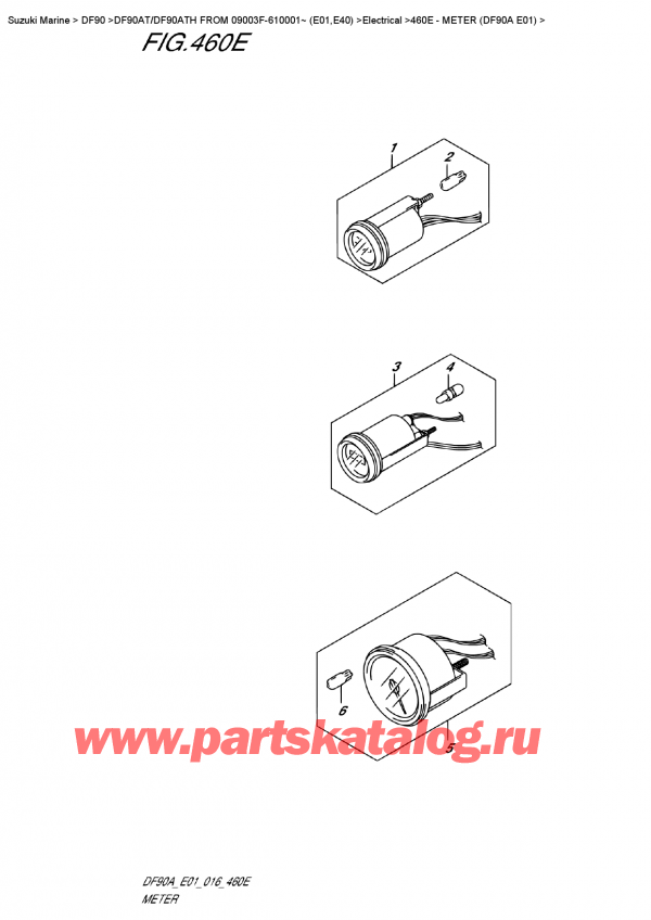 ,   , Suzuki DF90AT/DF90ATH FROM 09003F-610001~ (E01,E40)  ,  (Df90A E01)