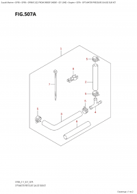 507A - Opt:water Pressure Gauge Sub Kit (507A - :     )