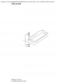 519A - Opt:remote  Control  Spacer (519A - :   )