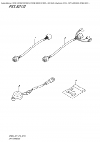 521G - Opt:harness  (Df90A  E01) (521G - :   (Df90A E01))