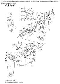 545A - Opt:remote  Control  Assy  Single  (2)  (Df70A)(Df80A)(Df90A)(Df100B) (545A -    ,  (2) (Df70A) (Df80A) (Df90A) (Df100B))