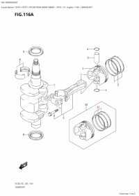 116A - Crankshaft (116A - )