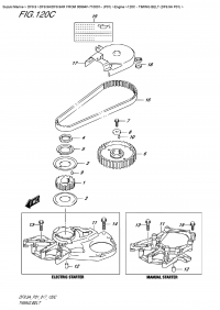 120C  -  Timing Belt (Df9.9A P01) (120C -   (Df9.9A P01))