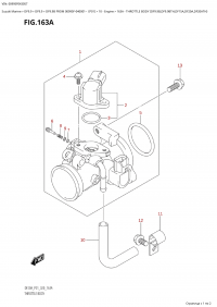 163A  -  Throttle  Body  (Df9.9B,Df9.9Bth,Df15A,Df20A,Df20Ath) (163A -   (Df9.9B, Df9.9Bth, Df15A, Df20A, Df20Ath))