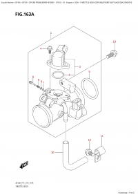 163A  -  Throttle  Body  (Df9.9B,Df9.9Bth,Df15A,Df20A,Df20Ath) (163A -   (Df9.9B, Df9.9Bth, Df15A, Df20A, Df20Ath))