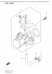 163A  -  Throttle  Body  (Df9.9B  P01) (163A -   (Df9.9B P01))