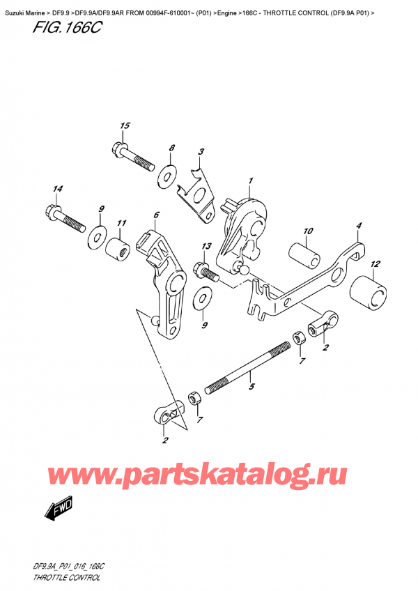   ,  , Suzuki DF9.9A/DF9.9AR FROM 00994F-610001~ (P01)  ,   (Df9.9A P01)