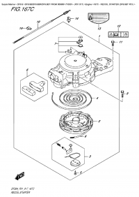 167C - Recoil  Starter  (Df9.9Bt  P01) (167C -   (Df9.9Bt P01))