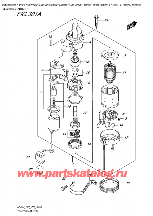  ,  , Suzuki DF9.9B RS / RL FROM 00995F-810001~ (P01),   ()