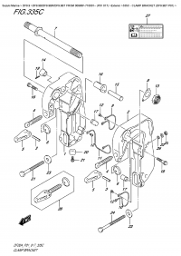 335C  -  Clamp  Bracket  (Df9.9Bt  P01) (335C -   (Df9.9Bt P01))