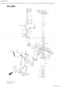 336A  -  Swivel  Bracket  ((Df9.9B,Df15A,Df20A):P01) (336A -   ( (Df9.9B, Df15A, Df20A) : P01))