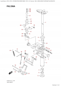 336A - Swivel Bracket ((Df9.9B,Df15A,Df20A):P01) (336A -   ( (Df9.9B, Df15A, Df20A) : P01))