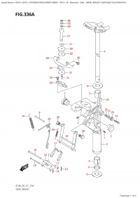 336A - Swivel Bracket ((Df9.9B,Df15A,Df20A):P01) (336A -   ( (Df9.9B, Df15A, Df20A) : P01))