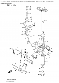 336A - Swivel Bracket  (Df9.9B)(Df15A)(Df20A) (336A -   (Df9.9B) (Df15A) (Df20A))