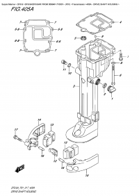 405A - Drive Shaft  Housing (405A -   )