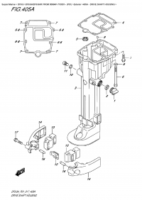 405A  -  Drive Shaft Housing (405A -   )