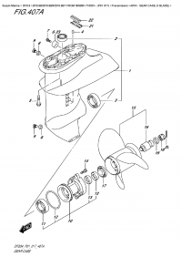 407A  -  Gear  Case  (3  Blade) (407A -    (3 Blade))