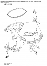 410A  -  Side  Cover  (Df9.9B)(Df15A)(Df20A) (410A -   (Df9.9B) (Df15A) (Df20A))