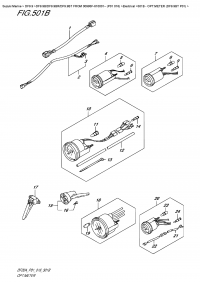 501B  -  Opt:meter  (Df9.9Bt  P01) (501B - :  (Df9.9Bt P01))