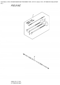 515C  -  Opt:remocon  Cable  (Df9.9Bt  P01) (515C - :    (Df9.9Bt P01))
