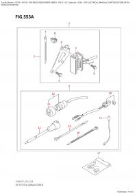 553A  -  Opt:electrical  (Manual  Starter)  ((Df9.9B,Df15A, (553A - :  ( ) ( (Df9.9B, Df15A,)