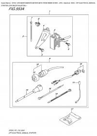 553A  -  Opt:electrical  (Manual  Starter)  (Df9.9B)(Df15A)(Df20A) (553A - :  ( ) (Df9.9B) (Df15A) (Df20A))