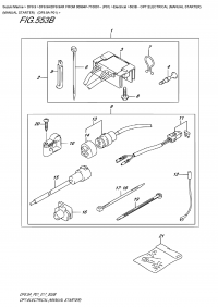 553B  -  Opt:electrical  (Manual  Starter)  (Manual  Starter)  (Df9.9A P01) (553B - :  ( ) ( ) (Df9.9A P01))