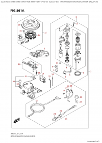 561A  -  Opt:starting  Motor  (Manual  Starter) (Df8A,Df9.9A) (561A - :  ( ) (Df8A, Df9.9A))