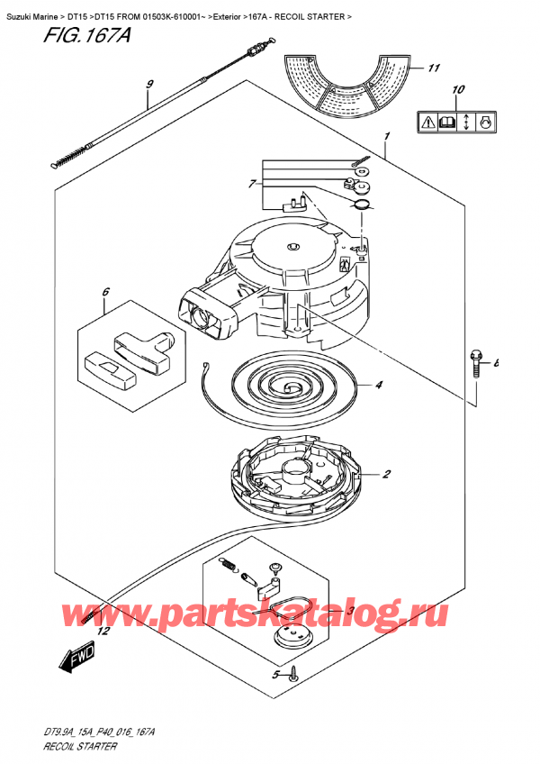   ,  , Suzuki DT15 FROM  01503K-610001~ ,  