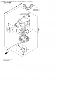 167A  -  Recoil Starter (167A -  )