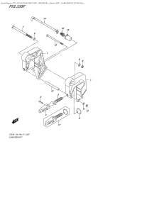 335F  -  Clamp Bracket  (Dt15A  P40) (335F -   (Dt15A P40))
