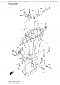 405C  -  Drive Shaft Housing  (Dt9.9A  P40)(Dt15A  P40) (405C -    (Dt9.9A P40) (Dt15A P40))