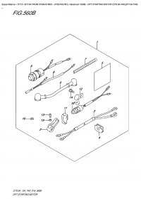 560B  -  Opt:starting  Motor  (Dt9.9A  P40)(Dt15A  P40) (560B - :  (Dt9.9A P40) (Dt15A P40))