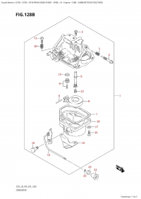 128B - Carburetor (Dt30,Dt30R) (128B -  (Dt30, Dt30R))