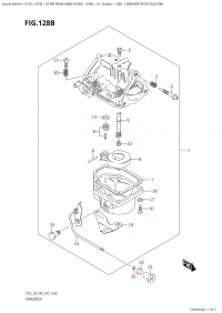 128B - Carburetor (Dt30,Dt30R) (128B - ���������� (Dt30, Dt30R))