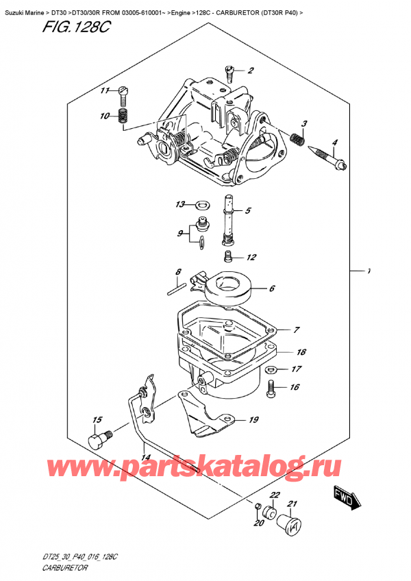  ,   , Suzuki DT30 RS / RL  FROM 03005-610001~ ,  (Dt30R P40)