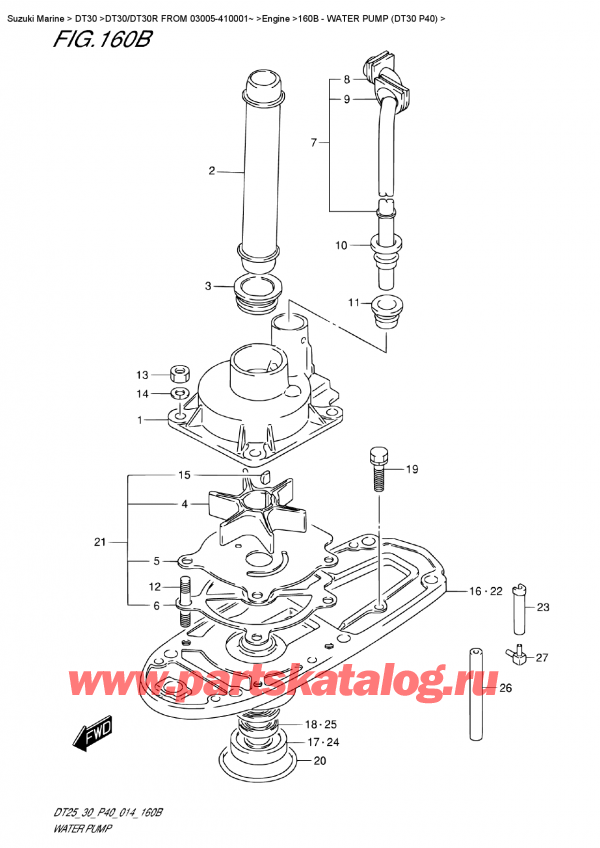  ,   , SUZUKI DT30 S-L FROM 03005-410001~,   (Dt30 P40)