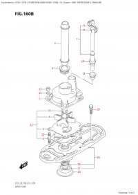 160B - Water Pump (L-Transom) (160B - ������� ����� (L-Transom))