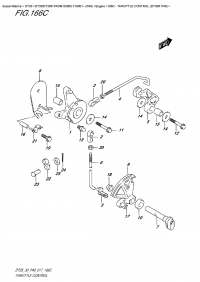 166C  -  Throttle Control  (Dt30R  P40) (166C -   (Dt30R P40))